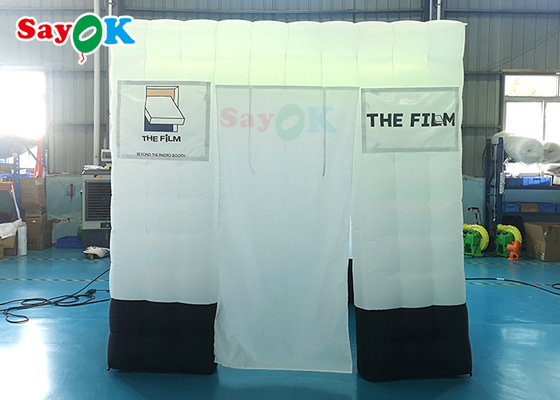 SGS Inflatable Photo Booth Tent 360 डिग्री फोटो वीडियो बूथ के साथ