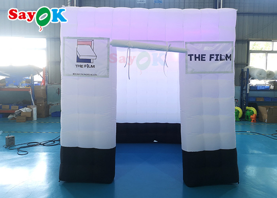 SGS Inflatable Photo Booth Tent 360 डिग्री फोटो वीडियो बूथ के साथ
