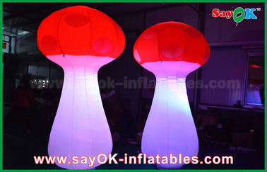 शादी सजावट के लिए स्टेज सजावट विशालकाय Inflatable एलईडी मशरूम प्रकाश