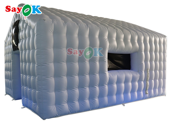 कमर्शियल PVC मटीरियल इन्फ्लैटेबल बाउंस हाउस सफ़ेद रंग