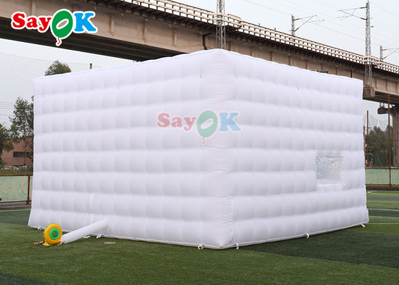 एलईडी लाइट इवेंट वेडिंग टेंट हाउस नाइट क्लब inflatable घन टेंट