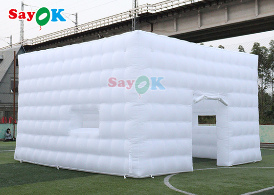 एलईडी लाइट इवेंट वेडिंग टेंट हाउस नाइट क्लब inflatable घन टेंट