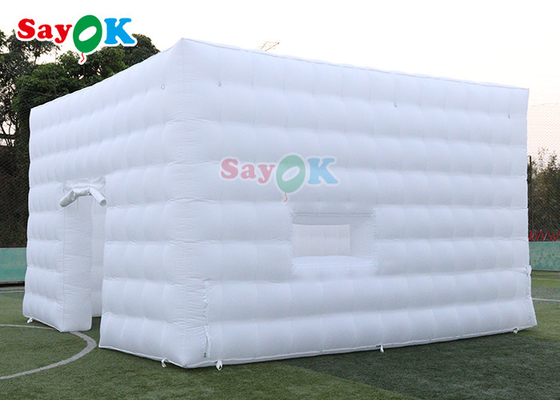 एलईडी लाइट इवेंट वेडिंग टेंट हाउस नाइट क्लब inflatable घन टेंट
