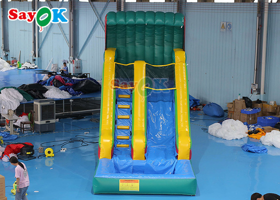 गीला सूखी inflatable स्लाइड विरोधी फट वाणिज्यिक inflatable पानी स्लाइड पूल दो पीवीसी लेपित पक्षों