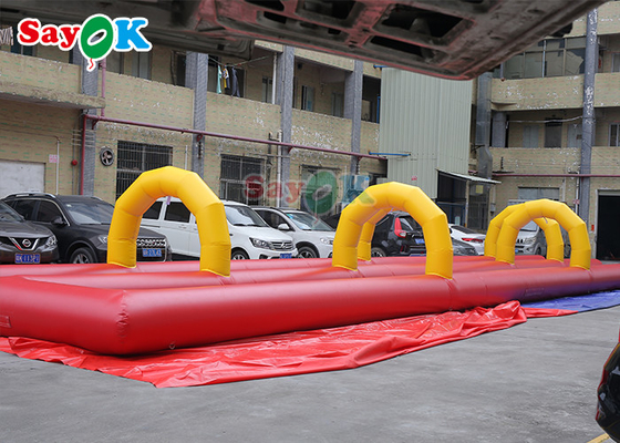 आउटडोर inflatable स्लाइड आकर्षक मनोरंजन 20 मीटर विशाल inflatable पानी स्लाइड मनोरंजन पार्क के लिए