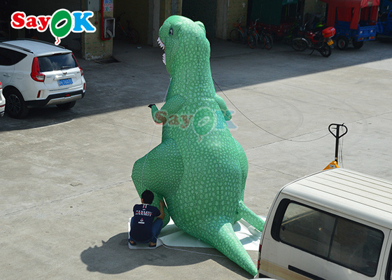 अनुकूलित ब्लो अप कार्टून पात्रों inflatable कार्टून पात्रों चलती पोशाक inflatable शुभंकर डायनासोर
