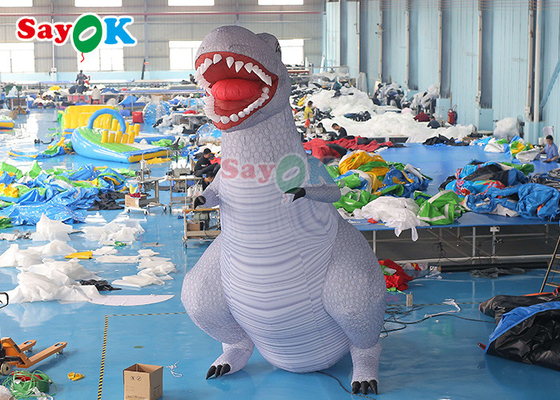 विज्ञापन के लिए inflatable balloons decoration inflatable tyrannosaurus dinosaur 5m विज्ञापन के लिए