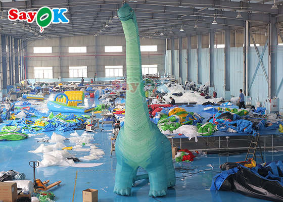 inflatable क्रिसमस डायनासोर 7m inflatable क्रिसमस डायनासोर यार्ड सजावट inflatable Tyrannosaurus Rex मॉडल
