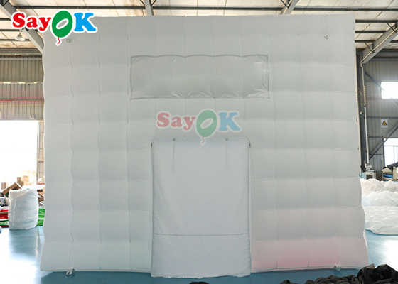 लाउंज नाइट क्लब Inflatable Camping Tent लाइट्स के साथ Inflatable नाइट क्लब Inflatable Air Tent