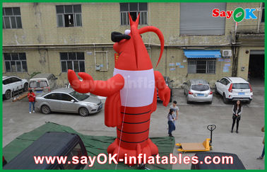 ब्लास्ट अप कार्टून चरित्र विज्ञापन लाल inflatable जानवर विशालकाय लॉबस्टर inflatable मॉडल 2 साल की वारंटी