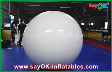 वोकल कॉन्सर्ट / इवेंट के लिए एलईडी लाइटिंग इंफ्लैटेबल बुलून 0.2 मिमी पीवीसी थ्रोइंग बॉल