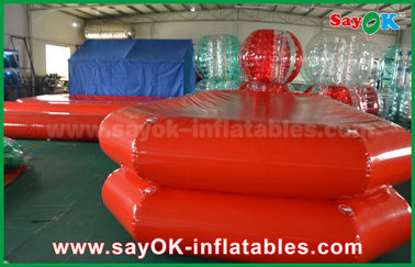 बच्चों के लिए खिलौने लाल पीवीसी inflatable पानी का पूल हवा से भरा तैराकी तालाब बच्चों के लिए खेल