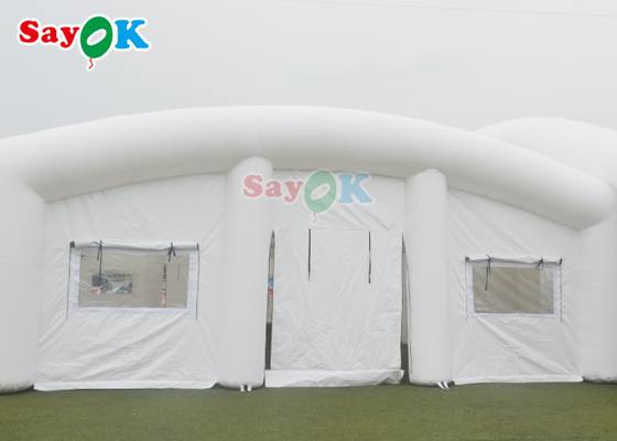 पीवीसी वाटरप्रूफ व्हाइट वेडिंग inflatable एयर टेंट ब्लो अप मार्की आउटडोर सर्वश्रेष्ठ inflatable टेंट