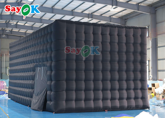 दूरस्थ नियंत्रक के साथ एलईडी लाइट क्यूब inflatable Marquee तम्बू inflatable घर तम्बू