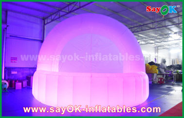 नाइट क्लब बार टेंट वाटरप्रूफ ऑक्सफोर्ड कपड़े inflatable टेंट गुंबद एलईडी प्रकाश व्यवस्था के लिए बार काउंटर