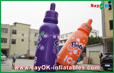 विज्ञापन कस्टम Inflatable उत्पाद विशालकाय Inflatable बेबी फीडर पेय बोतल