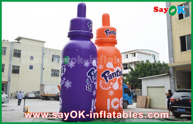 विज्ञापन कस्टम Inflatable उत्पाद विशालकाय Inflatable बेबी फीडर पेय बोतल