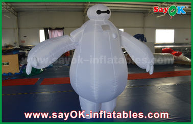 विज्ञापन inflatable inflatable Baymax शुभंकर पोशाक / Inflatable Robot Baymax For Kids मनोरंजन पार्क