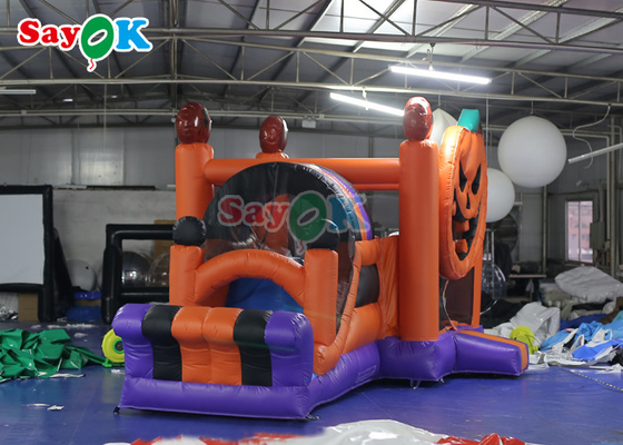 विशाल inflatable पार्टी उछल महल स्लाइड Combo हैलोवीन Inflatable उछल घर