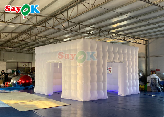 एलईडी संरचना घटना inflatable एयर टेंट नाइट क्लब inflatable पार्टी टेंट inflatable एयर टेंट