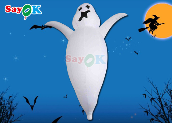 5 फीट ऊंचाई हेलोवीन inflatables प्यारा आउटडोर लटकती भूत सजावट