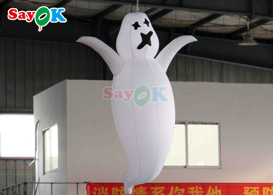 5 फीट ऊंचाई हेलोवीन inflatables प्यारा आउटडोर लटकती भूत सजावट