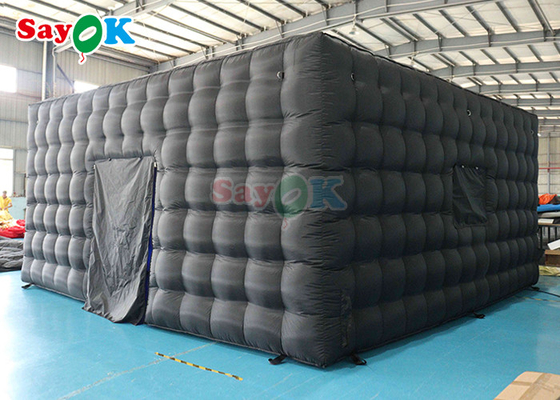 पोर्टेबल Inflatable Cube Tent Lounge Party Nightclub House Disco Tent For Inflatable Nightclub Rental पोर्टेबल inflatable cube tent लाउंज पार्टी नाइट क्लब हाउस डिस्को टेंट के लिए