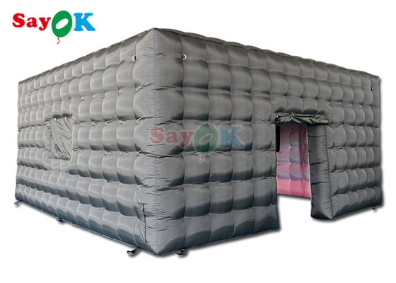 पोर्टेबल Inflatable Cube Tent Lounge Party Nightclub House Disco Tent For Inflatable Nightclub Rental पोर्टेबल inflatable cube tent लाउंज पार्टी नाइट क्लब हाउस डिस्को टेंट के लिए