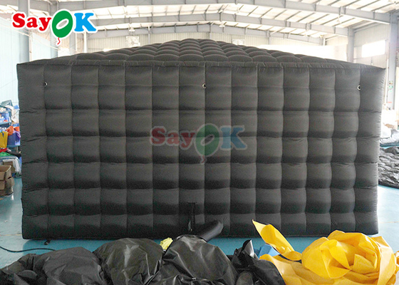 पोर्टेबल Inflatable Cube Tent Lounge Party Nightclub House Disco Tent For Inflatable Nightclub Rental पोर्टेबल inflatable cube tent लाउंज पार्टी नाइट क्लब हाउस डिस्को टेंट के लिए