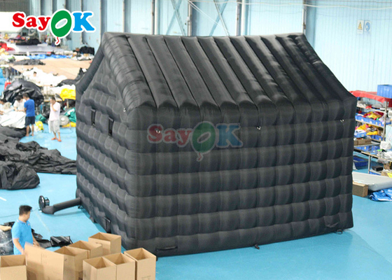 ब्लैक पार्टी Inflatable Cube Tent Inflatable Nightclub With Disco And Laser Light For Inflatable Nightclub Rental ब्लैक पार्टी के लिए inflatable क्यूब टेंट Inflatable नाइट क्लब के लिए डिस्को और लेजर लाइट के साथ inflatable नाइट क्लब किराए पर