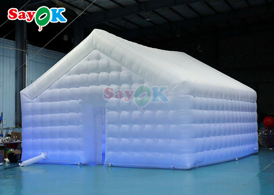 वाणिज्यिक कार्यक्रम के लिए सरल मोबाइल inflatable एयर टेंट ऑक्सफोर्ड कपड़े नृत्य हॉल बार