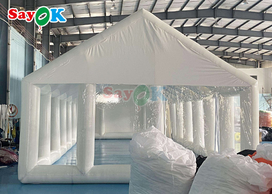 अनुकूलित बड़े पारदर्शी inflatable कवर तम्बू inflatable स्विमिंग पूल पार्टी और घटना