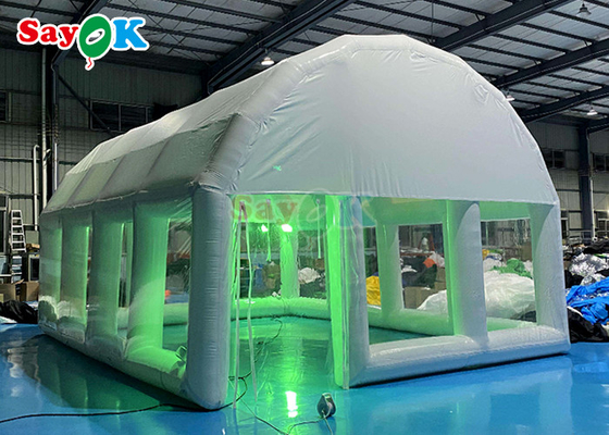 TPU Inflatable Bubble Dome Building Covered Air Cover Water Tent 23x18ft टीपीयू बुलबुला गुंबद भवन कवर एयर कवर वाटर टेंट 23x18ft