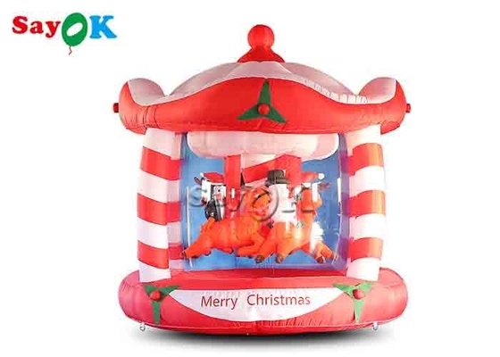 स्वनिर्धारित 3 मीटर आउटडोर Inflatable क्रिसमस हिंडोला