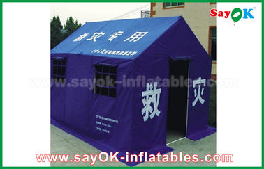 सरकारी 300x400x270cm के लिए तत्काल चंदवा तम्बू आपातकालीन आपदा राहत तम्बू शरणार्थी तम्बू