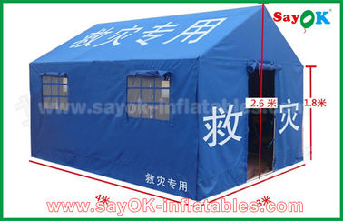 सरकारी 300x400x270cm के लिए तत्काल चंदवा तम्बू आपातकालीन आपदा राहत तम्बू शरणार्थी तम्बू