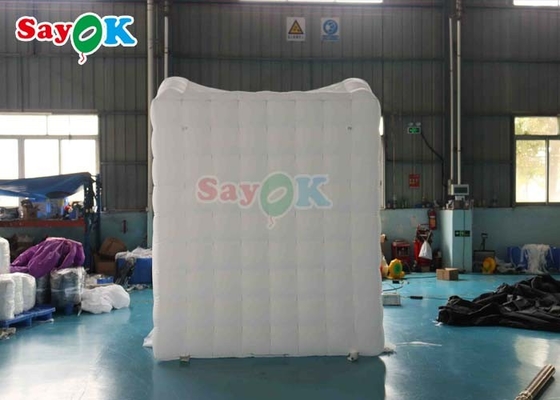 सफेद inflatable हवा तम्बू पोर्टेबल हल्के आउटडोर inflatable घर गुंबद तम्बू योग के लिए