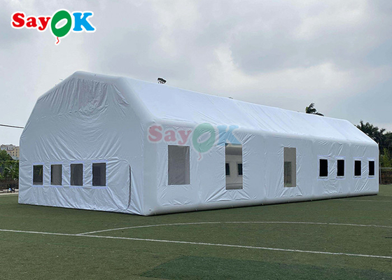 65.5FT Inflatable Paint Booth पोर्टेबल Inflatable Paint Booth Tent DIY स्प्रे कार के लिए
