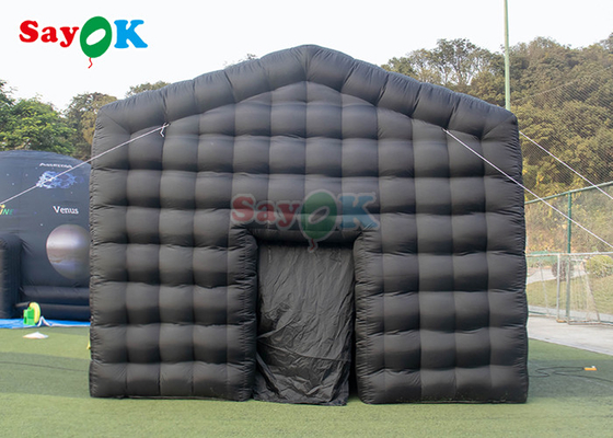 आरामदायक मजबूत एलईडी लाइट inflatable घटना तम्बू अनुकूलित ब्रांड नाइट क्लब तम्बू