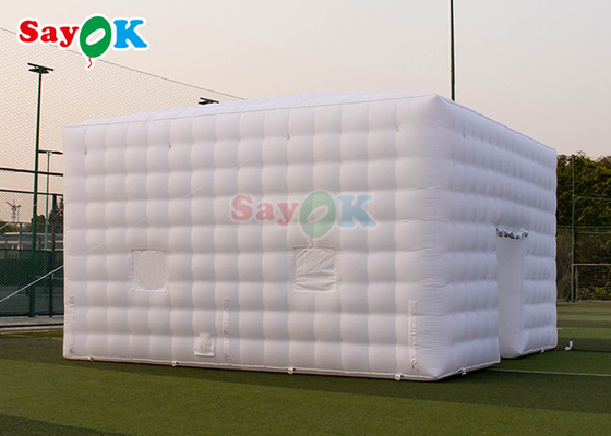 कैम्पिंग कार्यक्रमों के लिए पोर्टेबल inflatable सफेद तम्बू आउटडोर रोमांच