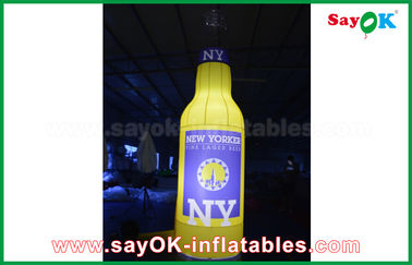 प्रचार या वाणिज्यिक विज्ञापन के लिए पर्यावरण अनुकूल अनुकूल Inflatable शराब बीयर कस्टम Inflatable उत्पाद