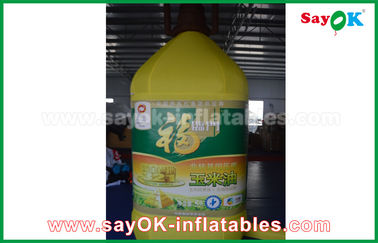 मकई तेल वाणिज्यिक विज्ञापन के लिए 3 एमएच Inflatable बोतल कस्टम Inflatable उत्पाद