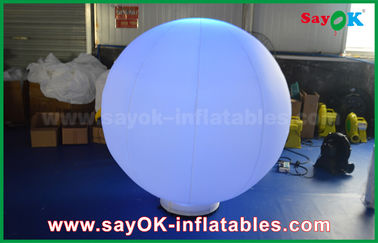 ग्राउंड बॉल के साथ Commercail विज्ञापन कस्टम Inflatable लाइट गुब्बारा