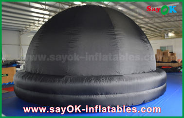 स्कूल / मोबाइल प्रोजेक्टर के साथ पोर्टेबल डोम Inflatable Planetarium दिखा रहा है