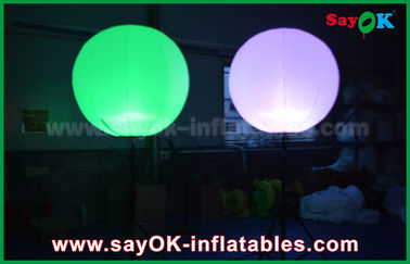 विज्ञापन / संवर्धन के लिए 1.5 मीटर खड़े गुब्बारे Inflatable प्रकाश सजावट