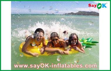 तैरने के लिए पीला / लाल / फल स्लाइस पूल फ्लोट कच्चे Inflatable पूल खिलौने