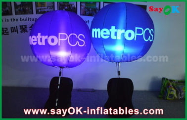 परिवर्तनीय एलईडी लाइट्स बैकपैक गुब्बारा Inflatable लाइट सजावट Rental व्यापार