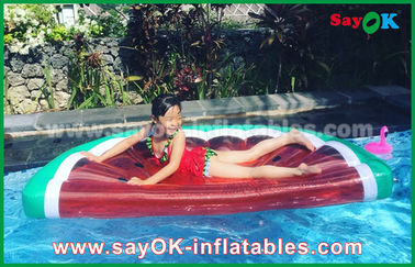 स्विमिंग के लिए विभिन्न आकार फल स्लाइस पूल फ्लोट कच्चे Inflatable आउटडोर खिलौने