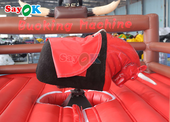 पीवीसी inflatable बुलफाइटिंग मशीन बक्किंग ब्रोंको आउटडोर खेल खेल पागल रोडियो बुलफाइट मैकेनिकल बुल