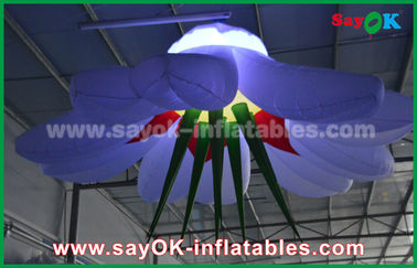महोत्सव सजावट के लिए रंगीन लटकती प्रकाश Inflatable फूल